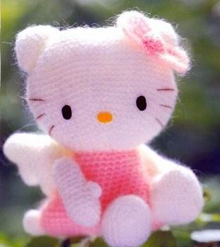 Hello Kitty - розовый ангел. 